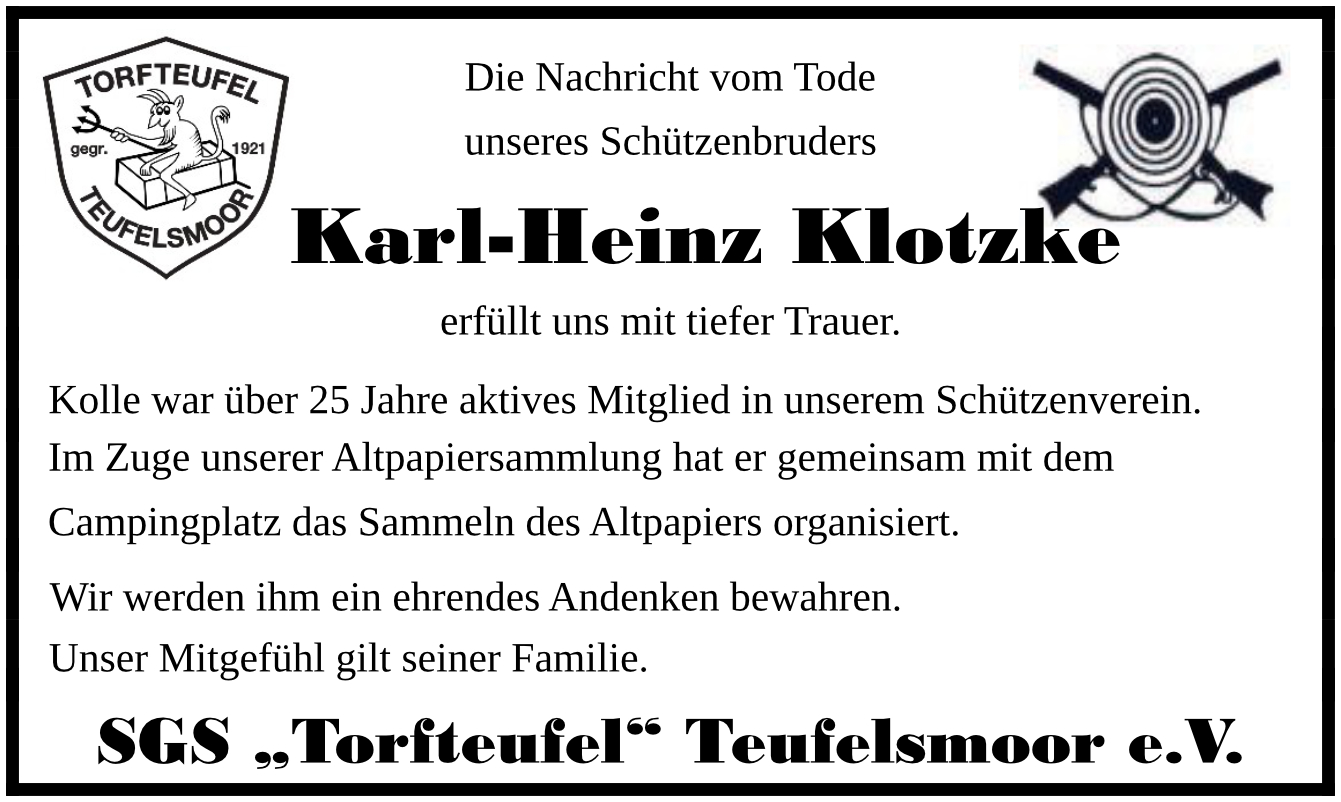 Traueranzeige Manfred Broda 20251015